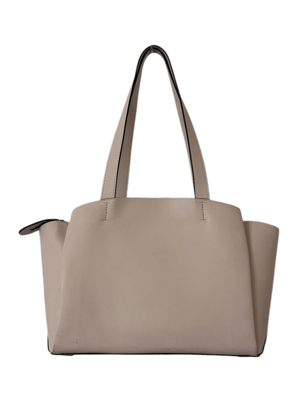 Nine West Beige Tote Bag with Gold Accents - Picture 2 of 9